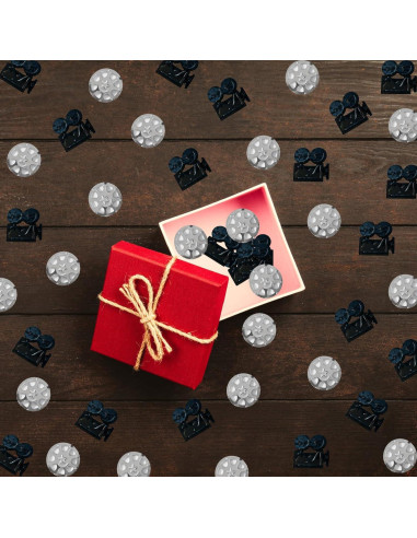 Confeti de Película JNSAXMI para Decoración de Fiesta