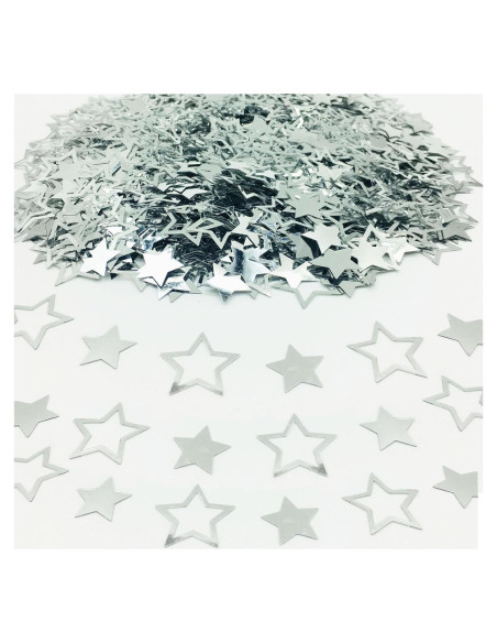 Confeti Estrella Metalizado JNSAXMI 1.78 cm 2 Tamaños