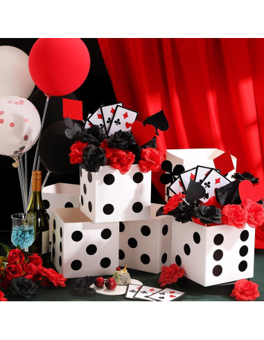 8 Decoraciones de Fiesta Temática de Casino WinnerWhy