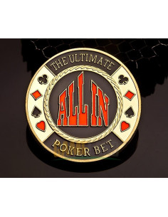 Moneda Guardián de Cartas de Póker YIQILAFADA 3 Piezas 2