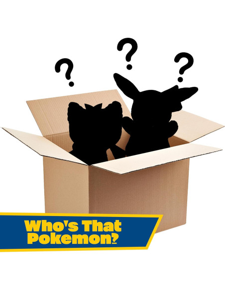 Peluche Pokemon 20 cm 2-Pack - Licencia Oficial Jazwares