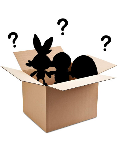 Peluche Pokémon 20 cm Caja Sorpresa 3 Figuras Jazwares