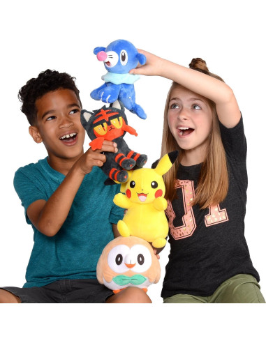 Peluche Pokémon 20 cm Caja Sorpresa 3 Figuras Jazwares