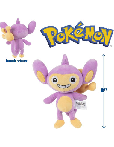Peluche Pokémon 20 cm 2-Pack - Figuras Sorpresa - Jazwares