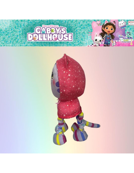 Almohada de Peluche DJ Catnip Gabby's Dollhouse 48 cm