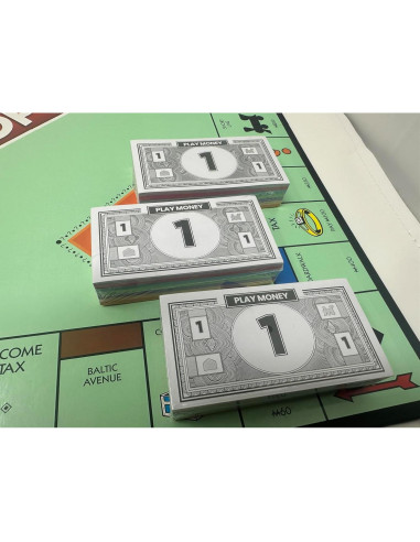 Dinero de Juego Oreven 60 Billetes Colores Mixtos 3 Set