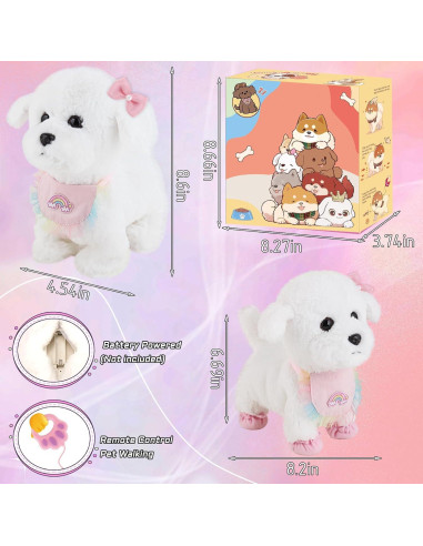 Perro de Juguete Interactivo Jimate con Control Remoto