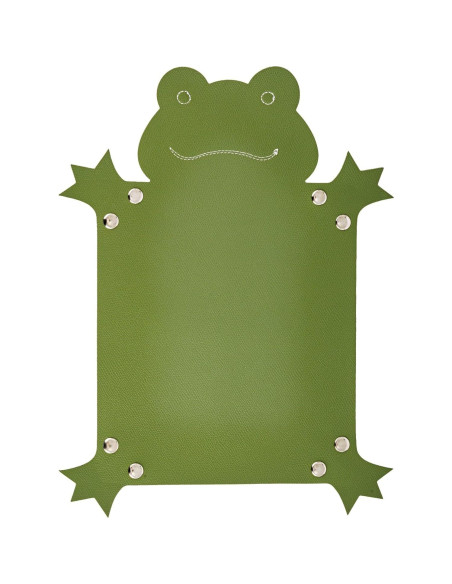 Bandeja de Dados KSNDie de Cuero Plegable Verde para D&D