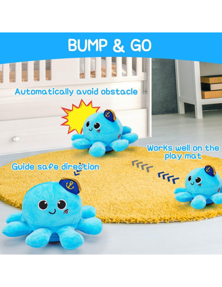 Juguete Musical Pulpo Tsomtto para Gatear y Caminar Juguete Musical Pulpo Tsomtto para Gatear y Caminar