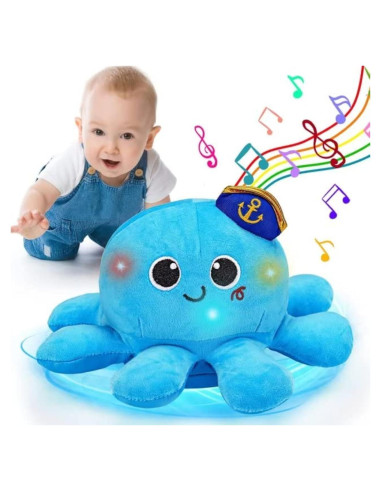 Juguete Pulpo Musical Tsomtto para Gatear y Caminar
