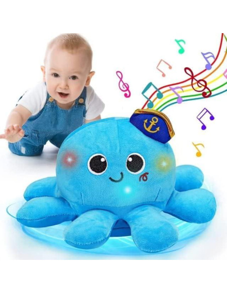 Juguete Pulpo Musical Tsomtto para Gatear y Caminar Juguete Pulpo Musical Tsomtto para Gatear y Caminar