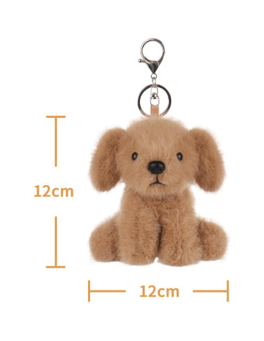 Llave de Peluche Labrador Topo 11.94 cm Suave para Niños