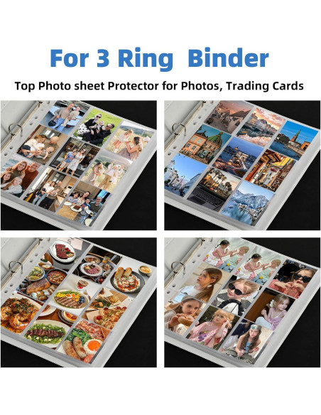 Fundas de Tarjetas 9 Bolsillos Affisure 100 Pack Transparente Fundas de Tarjetas 9 Bolsillos Affisure 100 Pack Transparente