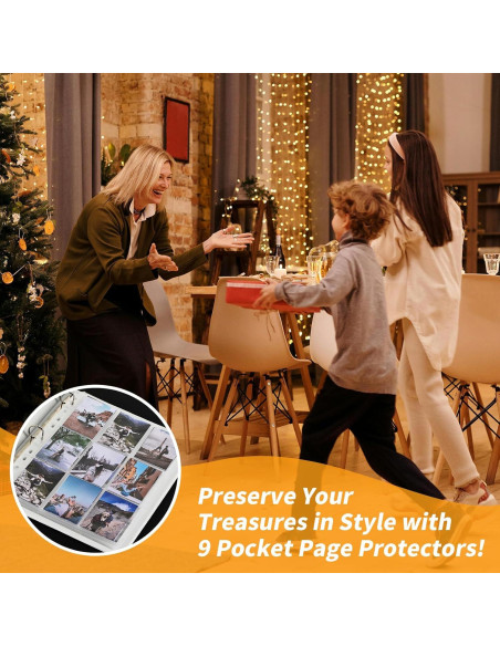 Fundas de Tarjetas 9 Bolsillos Affisure 100 Pack Transparente Fundas de Tarjetas 9 Bolsillos Affisure 100 Pack Transparente