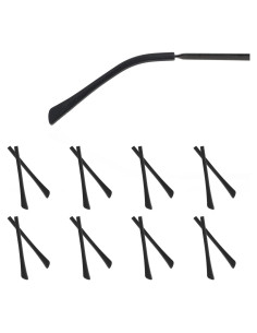 8 Pares de Templos de Silicona Antideslizantes Ptwola