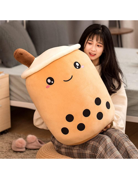 Almohada de Peluche Boba VHYHCY Grande Marrón 49.78 cm Almohada de Peluche Boba VHYHCY Grande Marrón 49.78 cm