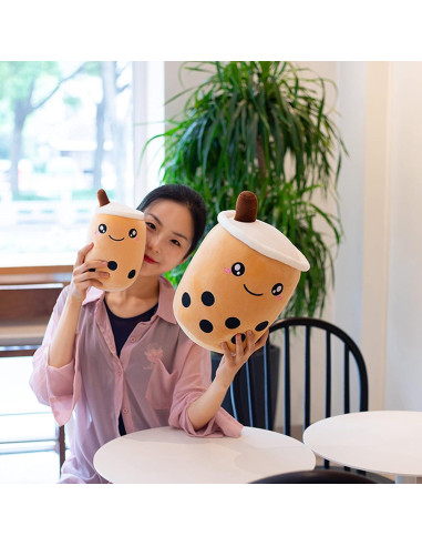 Almohada de Peluche Boba VHYHCY Grande Marrón 49.78 cm