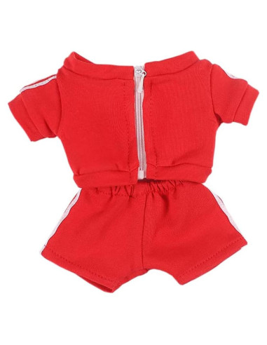 Ropa Deportiva Niannyyhouse para Muñeca 20cm Rojo
