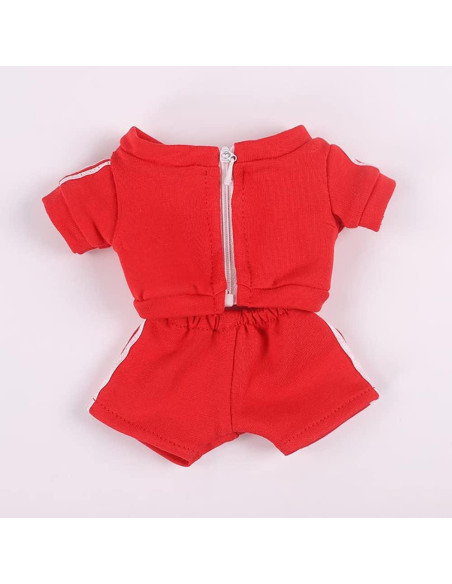 Ropa Deportiva Niannyyhouse para Muñeca 20cm Rojo