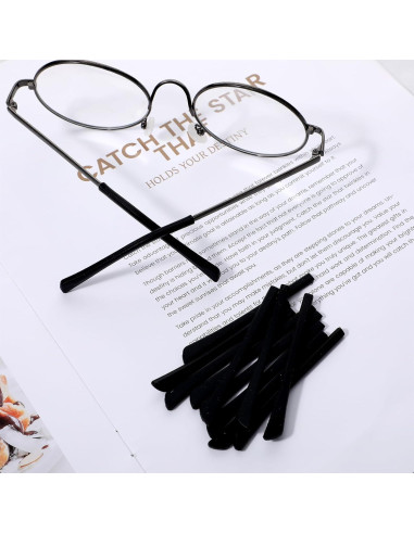 8 Pares de Templos de Silicona Antideslizantes Ptwola