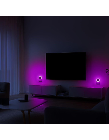 Luz Nocturna Enchufable Sujeet Rosa 4 Piezas LED 50 Lúmenes