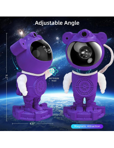 Proyector de Estrellas RUISHINE Astronauta Luz Nocturna 360 2