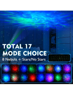 Proyector Galáctico Astronauta KKUP2U LED 8 Colores 2