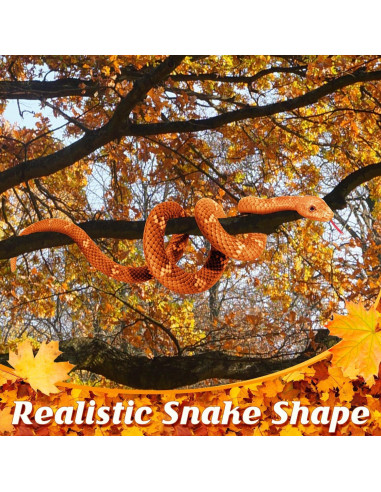 Peluche de Serpiente MGZTTHW 180 cm Realista para Niños