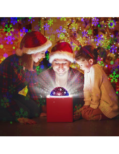 Proyector de Estrellas MOKOQI Rosa Luz Nocturna Infantil 2