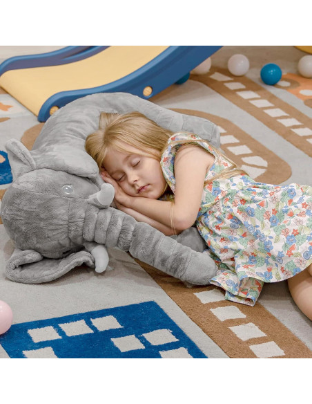 Elefante de Peluche Grande Homily 60 cm Juguete Esponjoso