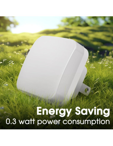 Luz Nocturna LED Briignite Cuadrada 0.3W Paquete de 2