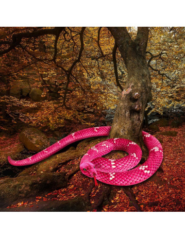 Peluche de Serpiente MGZTTHW 180 cm Realista para Niños