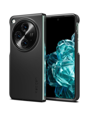 Funda delgada Spigen para OnePlus Open 2023 - Negro