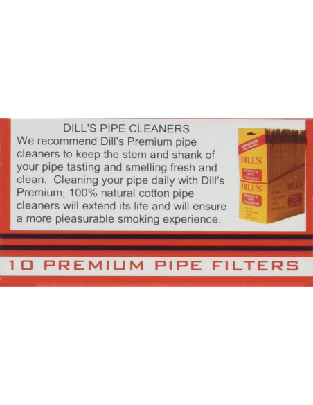 Filtros de Pipa Premium Dr. Grabow 6mm - Paquete de 10