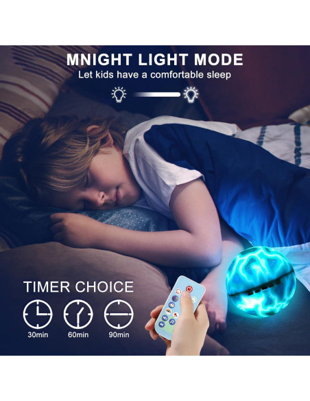 Proyector de Luz Nocturna BAISIQI 4 en 1 Verde 316g