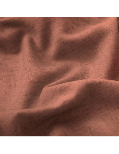 Cortinas Boho KOUFALL 2 paneles terracota 243 cm largo 2