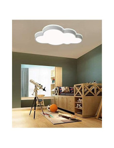 Luz de Techo LED LAKIQ Nube Regulable para Niños 21.5x14cm