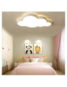 Luz de Techo LED LAKIQ Nube Regulable 65x41 cm Cálida