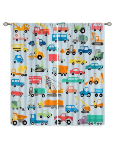 Cortinas Blackout Infantil SXXLDNG 2 Paneles 66x213 cm