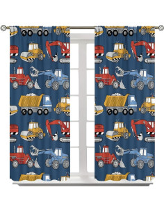 Cortinas Blackout SXXLDNG 2 Paneles 106x213 cm Niños 2