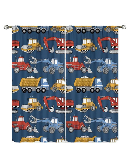 Cortinas de Auto de Dibujos Animados SXXLDNG 2 Paneles 53x135cm