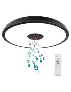 Lámpara de Techo LED ASALL 27.94 cm con Altavoz Bluetooth