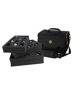 Bolsa Compacta para Miniaturas ENHANCE - Base Ancha, 3 Bandejas