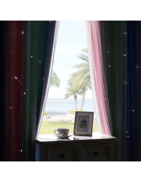 Cortina Opaca XiDi Arcoíris 52x160 cm para Niñas