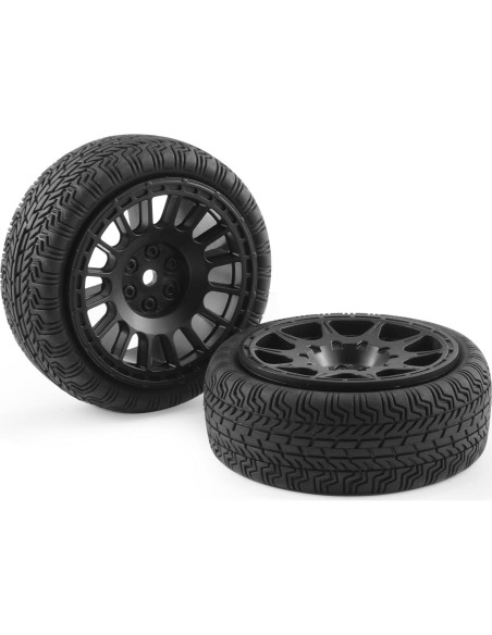 Neumáticos RC 4 PCS Shaluoman 65mm Goma Suave para Drift
