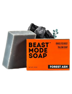 Jabón Beast Mode 127g Carbón Activado Eucalipto Fresco