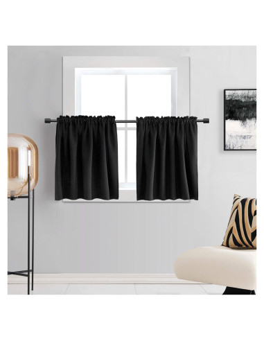 Cortinas Blackout DONREN 61x51 cm - 2 Paneles Aislantes