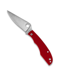 Cuchillo de bolsillo Spyderco Grasshopper G-10 Rojo 5.8 cm