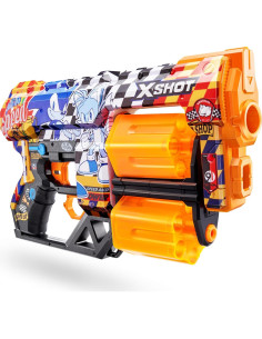 X-Shot Skins Dread Sonic Blaster con 24 Dardos - ZURU 2