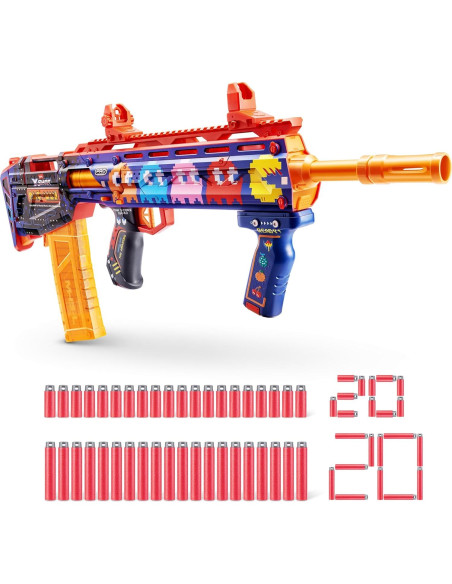 Blaster XShot Skins Pro Pac-Man con 40 Dardos y Tecnología de Aire Blaster XShot Skins Pro Pac-Man con 40 Dardos y Tecnología de Aire